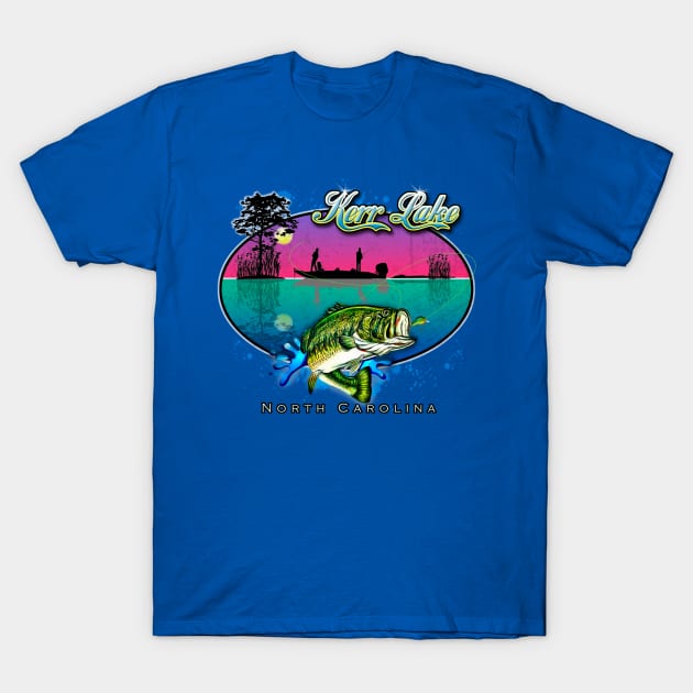 Kerr Lake T-Shirt by Digitanim8tor